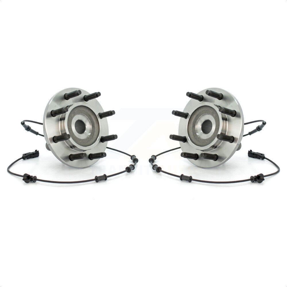 Front Wheel Bearing And Hub Assembly Pair For 2006-2008 Dodge Ram 1500 2500 3500 With 8 Lug Wheels K70-100432 by Kugel