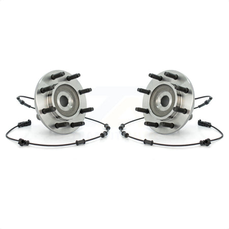 Front Wheel Bearing And Hub Assembly Pair For 2006-2008 Dodge Ram 1500 2500 3500 With 8 Lug Wheels K70-100432 by Kugel