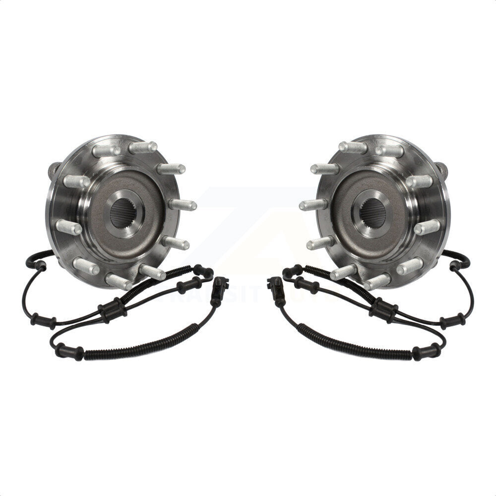 Front Wheel Bearing And Hub Assembly Pair For Ram 5500 Dodge 4500 K70-100433 by Kugel