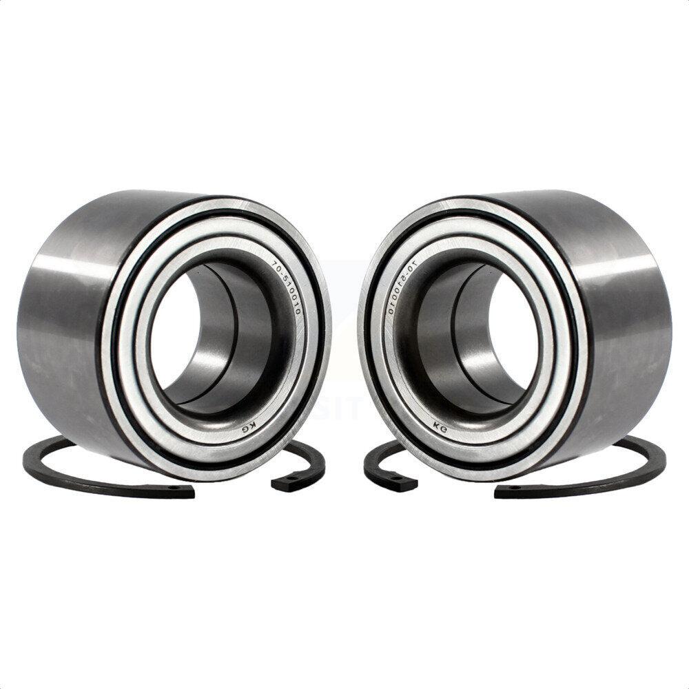 Front Wheel Bearing Pair For Ford Fusion Mazda 3 6 Lincoln MKZ Mercury Milan MPV 626 Kia Jaguar Spectra Zephyr XK8 Millenia XJ8 Vanden Plas Probe Sephia XKR MX-6 XJR Aston Martin DB7 K70-100488 by Kugel