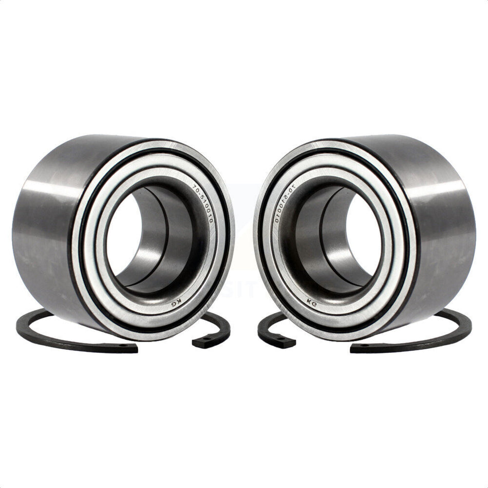 Front Wheel Bearing Pair For Ford Fusion Mazda 3 6 Lincoln MKZ Mercury Milan MPV 626 Kia Jaguar Spectra Zephyr XK8 Millenia XJ8 Vanden Plas Probe Sephia XKR MX-6 XJR Aston Martin DB7 K70-100488 by Kugel