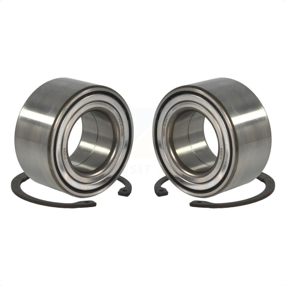 Front Wheel Bearing Pair For Jeep Compass Patriot Mitsubishi Dodge Caliber Outlander Sport Lancer RVR K70-100528 by Kugel