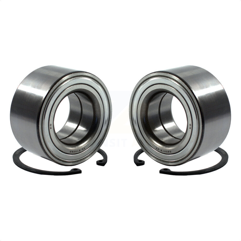 Front Wheel Bearing Pair For Kia Hyundai Elantra Soul Forte Veloster GT Forte5 Koup Coupe EV K70-100531 by Kugel