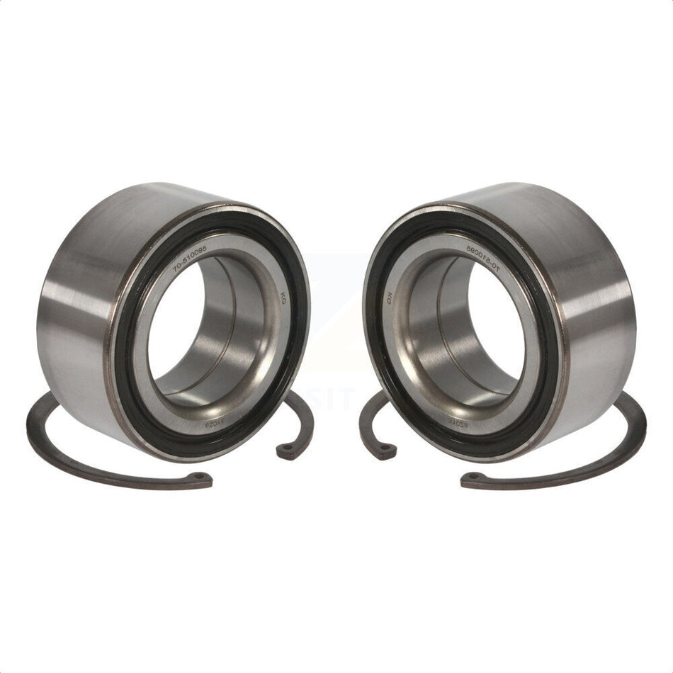 Front Wheel Bearing Pair For Honda Accord Acura TL TSX Crosstour K70-100533 by Kugel