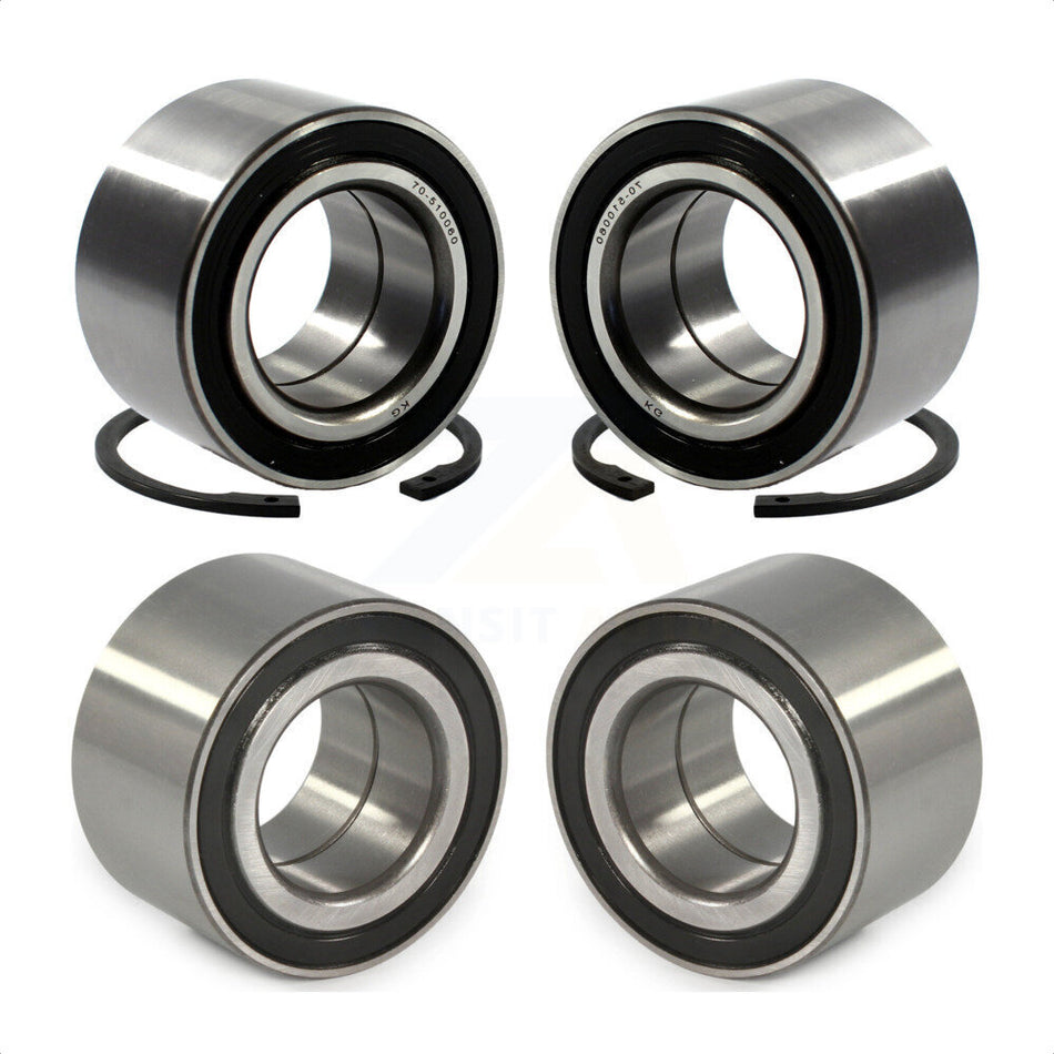 Front Rear Wheel Bearing Kit For Nissan X-Trail K70-101137 by Kugel