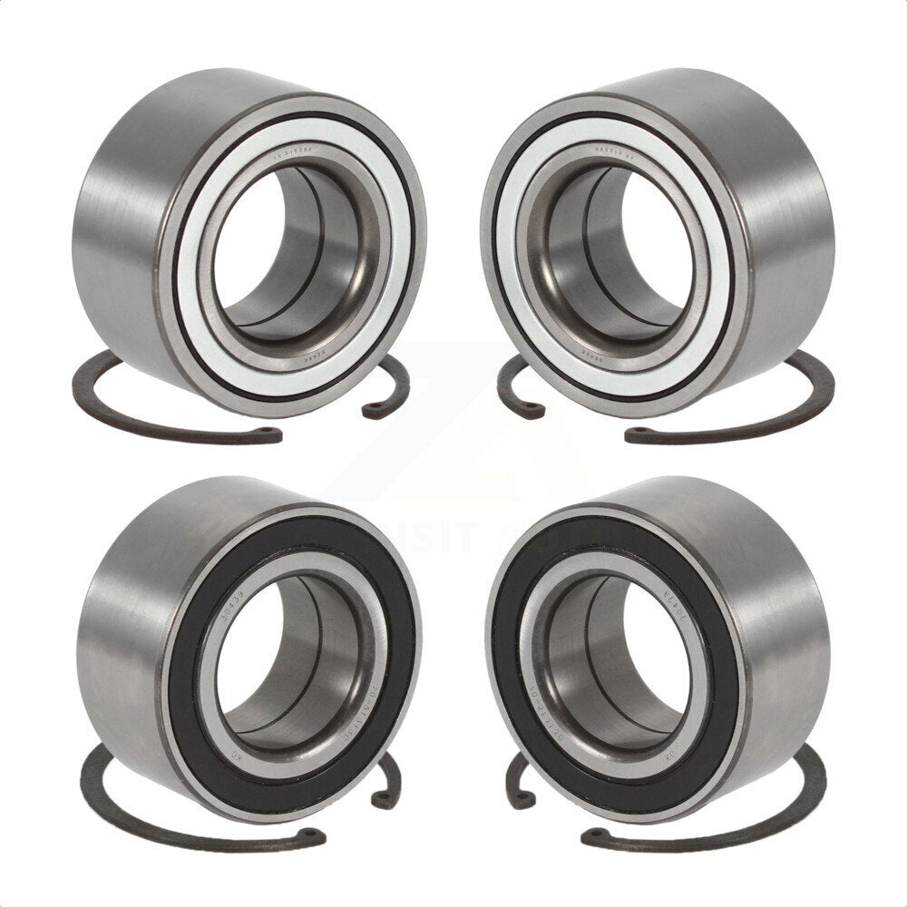 Front Rear Wheel Bearing Kit For 1990-1993 Mercedes-Benz 300E 300TE K70-101143 by Kugel