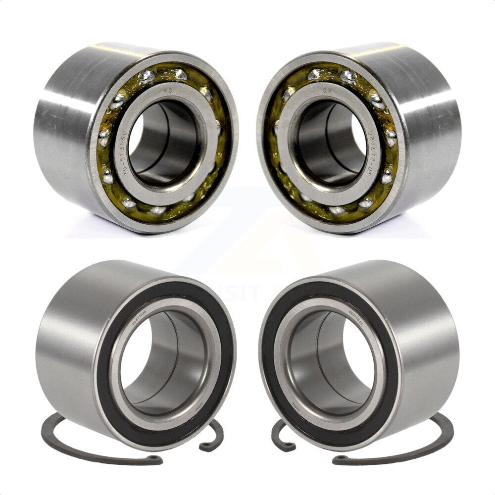 Front Rear Wheel Bearing Kit For 2001-2005 Lexus IS300 K70-101155 by Kugel