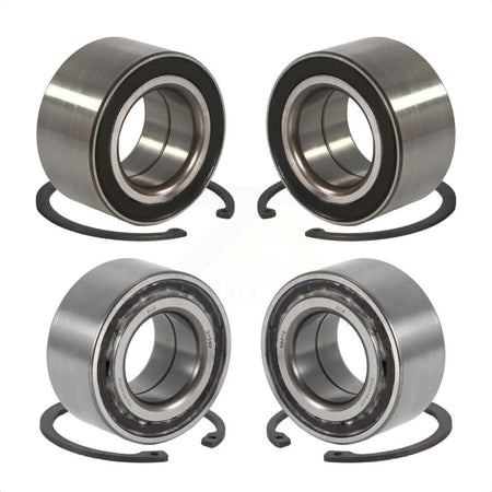 Front Rear Wheel Bearing Kit For 2001-2003 Toyota Highlander AWD K70-101302 by Kugel