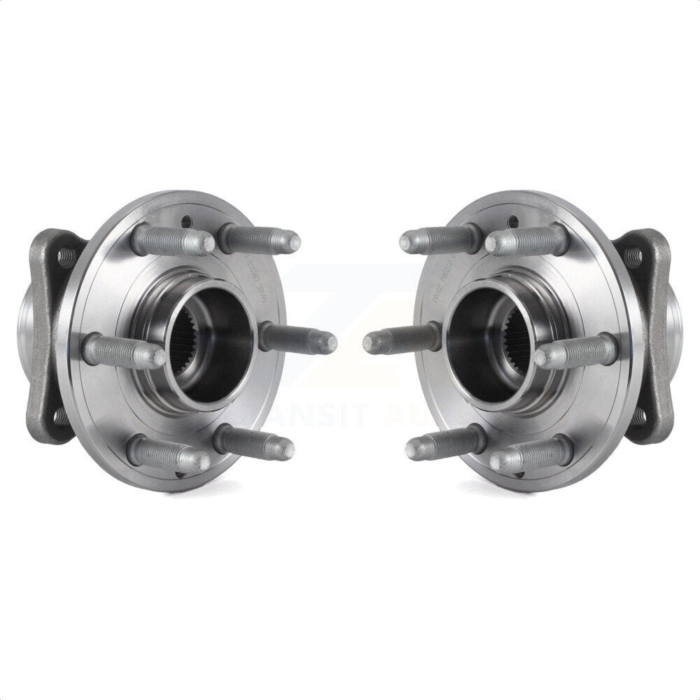 Front Wheel Bearing And Hub Assembly Pair For 2015-2020 Chevrolet Colorado GMC Canyon 4WD K70-101493 by Kugel