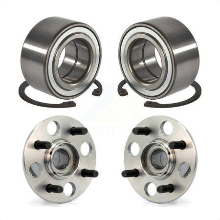 Front Rear Wheel Bearing And Hub Assembly Kit For Honda Civic Acura EL K70-101546 by Kugel