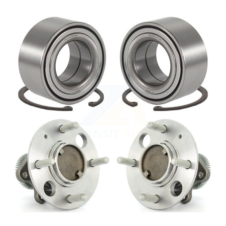 Front Rear Wheel Bearing And Hub Assembly Kit For Hyundai Sonata Kia Optima Magentis Non-ABS K70-101552 by Kugel