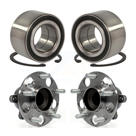 Front Rear Wheel Bearing And Hub Assembly Kit For Honda Civic Acura ILX K70-101631 by Kugel