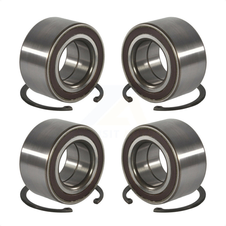 Front Rear Wheel Bearing Kit For 2013-2019 Buick Encore Chevrolet Trax AWD K70-101723 by Kugel