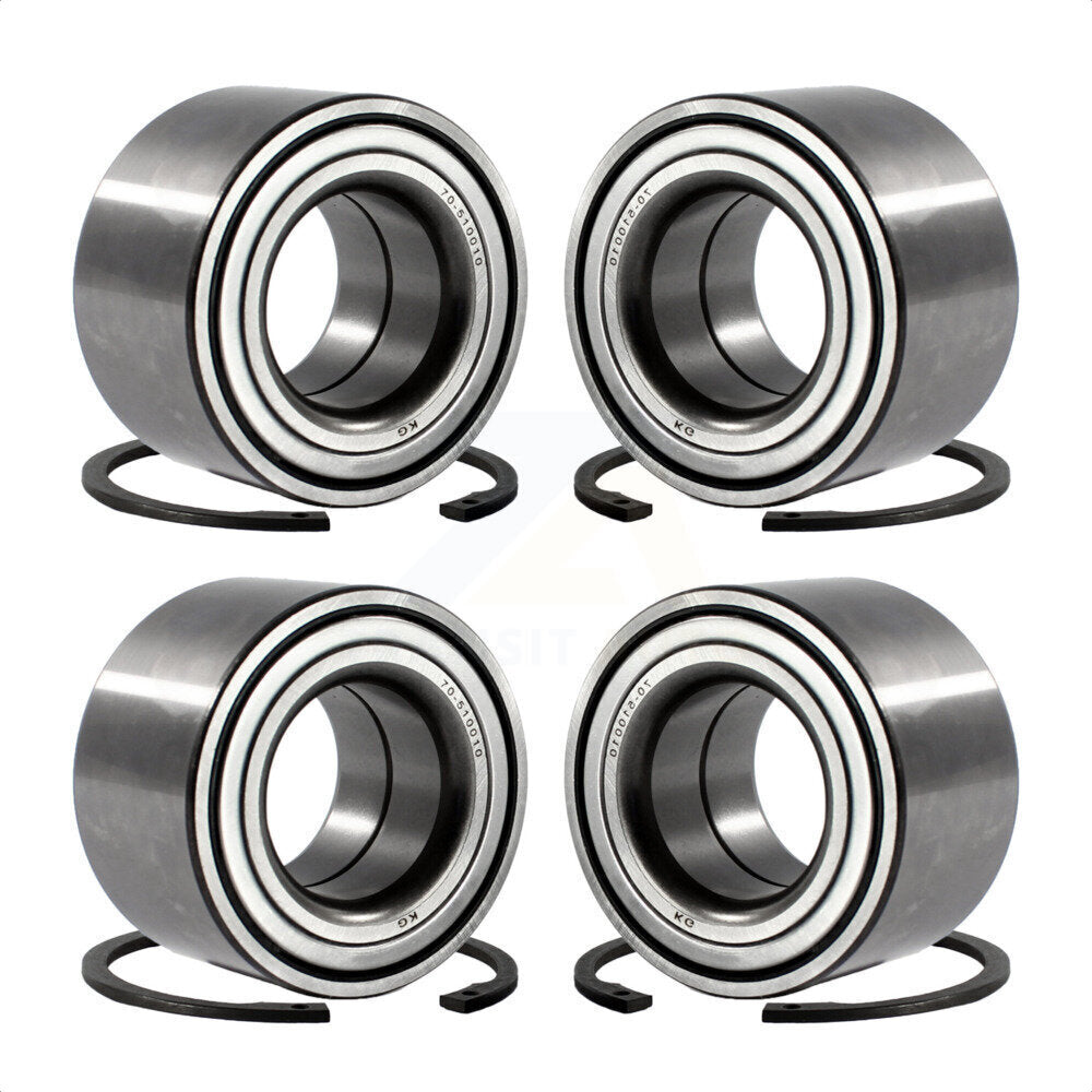 Front Rear Wheel Bearing Kit For Ford Fusion Lincoln MKZ Mercury Milan K70-101727 by Kugel