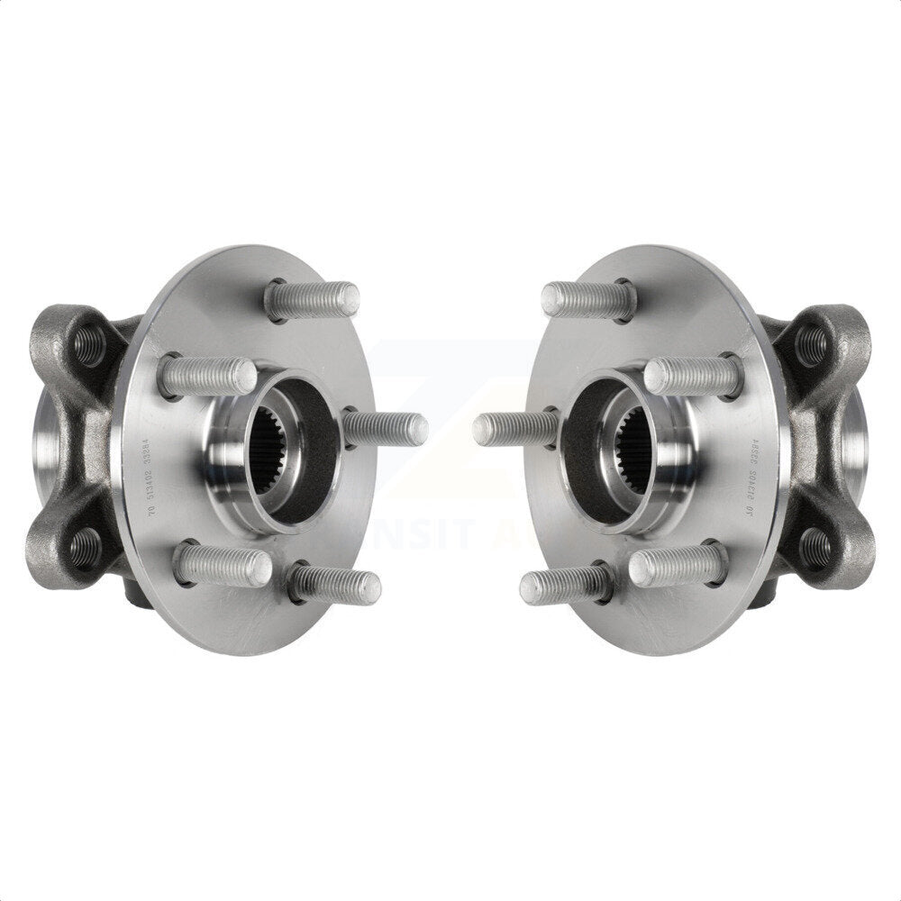 Front Wheel Bearing And Hub Assembly Pair For Toyota Corolla Prius Prime AWD-e K70-101812 by Kugel