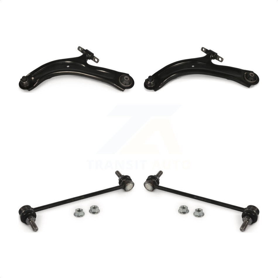 Front Suspension Control Arm And Ball Joint Assembly Link Kit For 2007-2012 Nissan Sentra K72-100038 by Top Quality