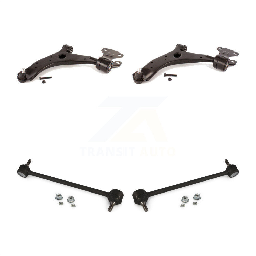 Front Suspension Control Arm And Ball Joint Assembly Link Kit For 2010-2013 Mazda 3 Sport K72-100053 by Top Quality