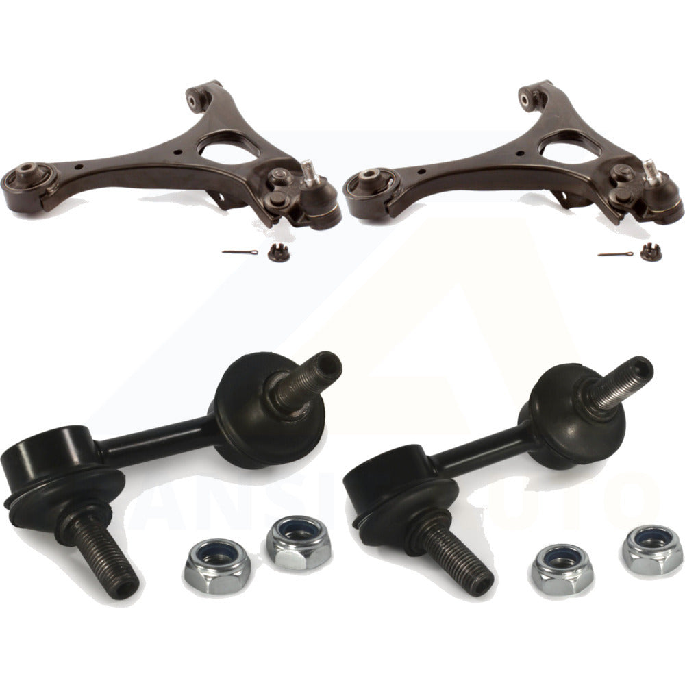 Front Suspension Control Arm And Ball Joint Assembly Link Kit For 2006-2011 Honda Civic Acura CSX K72-100081 by Top Quality