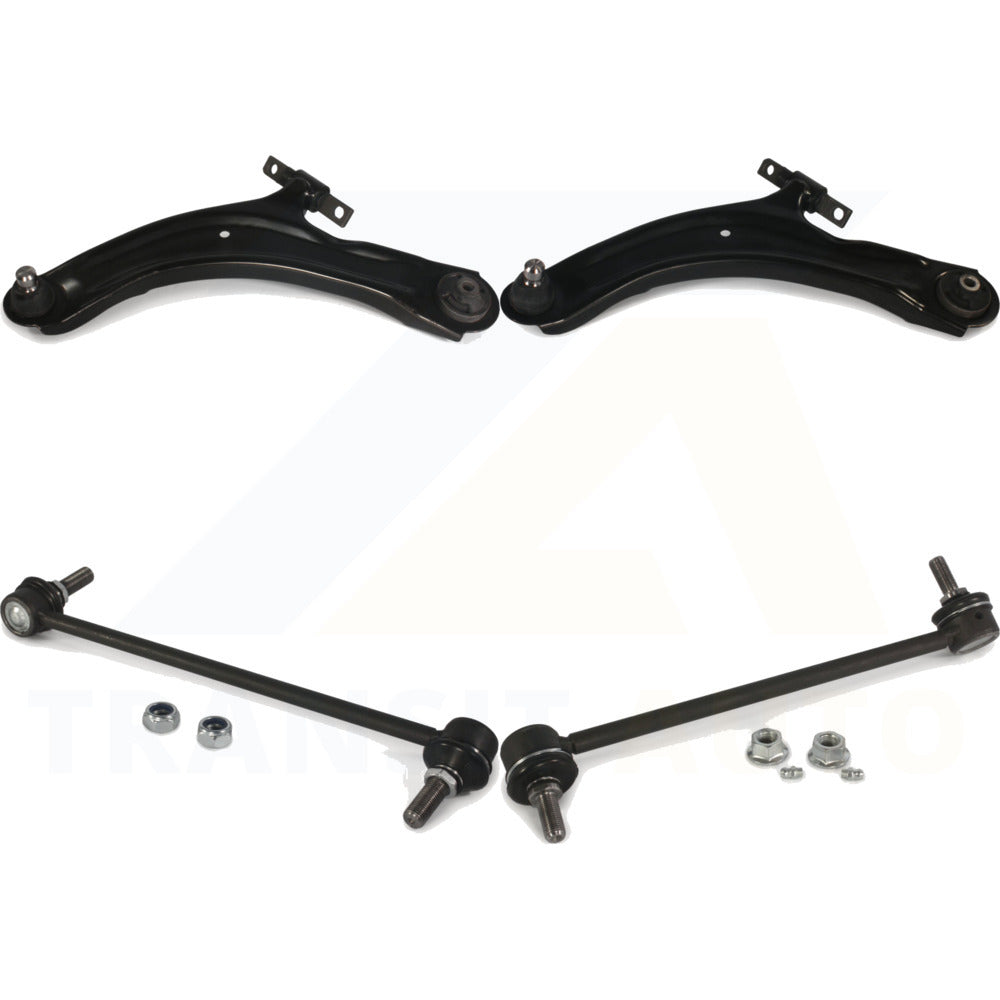 Front Suspension Control Arm And Ball Joint Assembly Link Kit For 2008-2013 Nissan Rogue K72-100088 by Top Quality