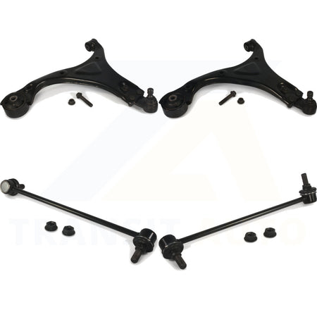 Front Suspension Control Arm And Ball Joint Assembly Link Kit For Hyundai Sonata 12.64" Center To Length K72-100089 by Top Quality