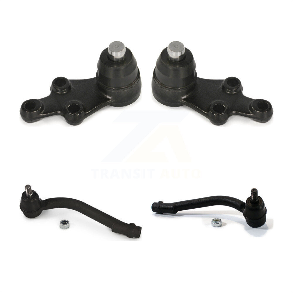 Front Suspension Ball Joint And Tie Rod End Kit For 2007-2012 Hyundai Veracruz K72-100885 by Top Quality