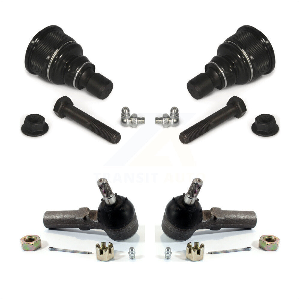 Front Suspension Ball Joint And Tie Rod End Kit For Mazda MPV 626 K72-100929 by Top Quality