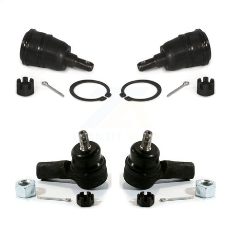 Front Suspension Ball Joint And Tie Rod End Kit For 2002-2006 Honda CR-V K72-100964 by Top Quality