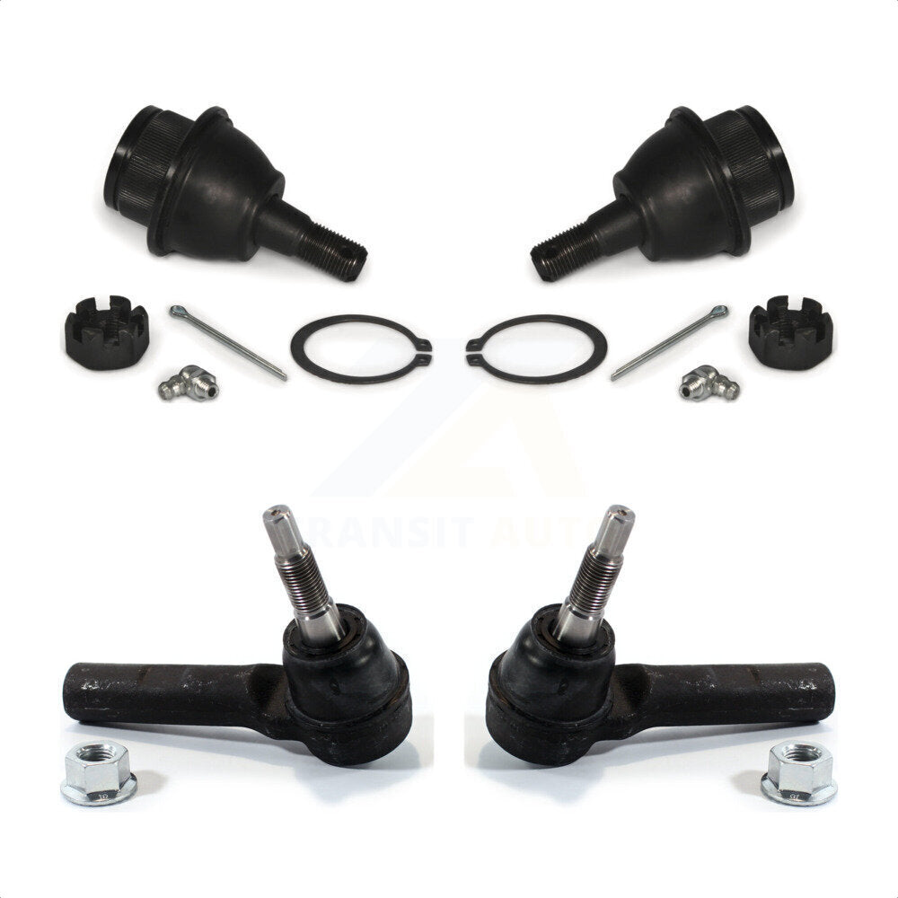 Front Suspension Ball Joint And Tie Rod End Kit For Dakota Dodge Mitsubishi Raider Ram K72-100968 by Top Quality