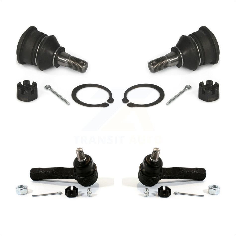 Front Suspension Ball Joint And Tie Rod End Kit For 2000-2006 Nissan Sentra K72-100979 by Top Quality