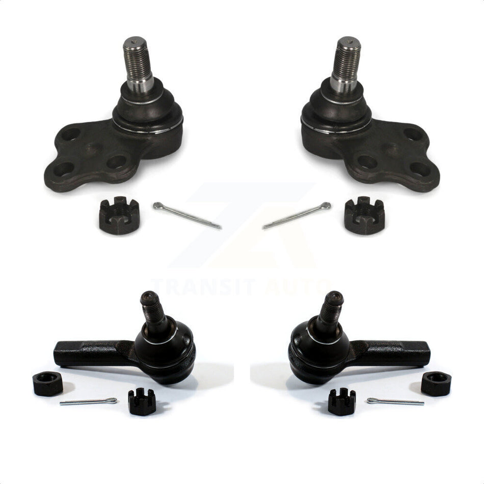 Front Suspension Ball Joint And Tie Rod End Kit For Nissan Pathfinder INFINITI QX4 K72-100982 by Top Quality