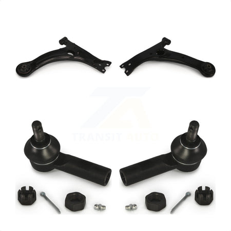 Front Suspension Control Arm And Tie Rod End Kit For 2003-2008 Toyota Matrix Pontiac Vibe K72-100987 by Top Quality