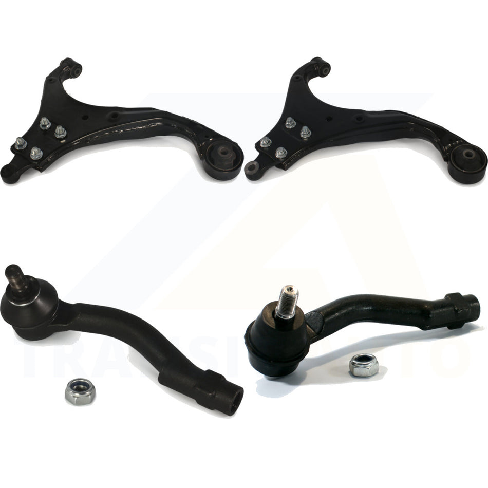 Front Suspension Control Arm And Tie Rod End Kit For Kia Sportage Hyundai Tucson K72-100992 by Top Quality