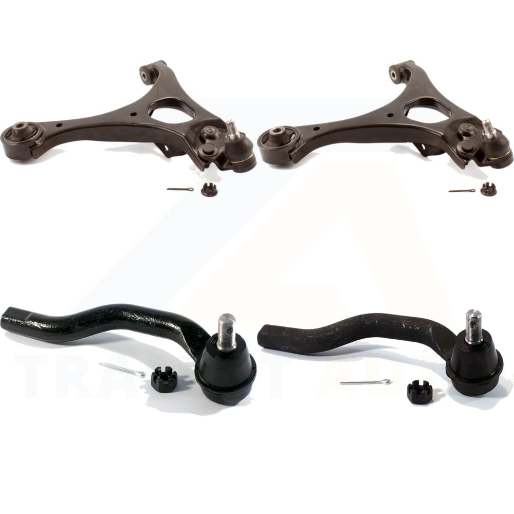 Front Suspension Control Arm And Tie Rod End Kit For 2006-2011 Honda Civic Acura CSX K72-101004 by Top Quality