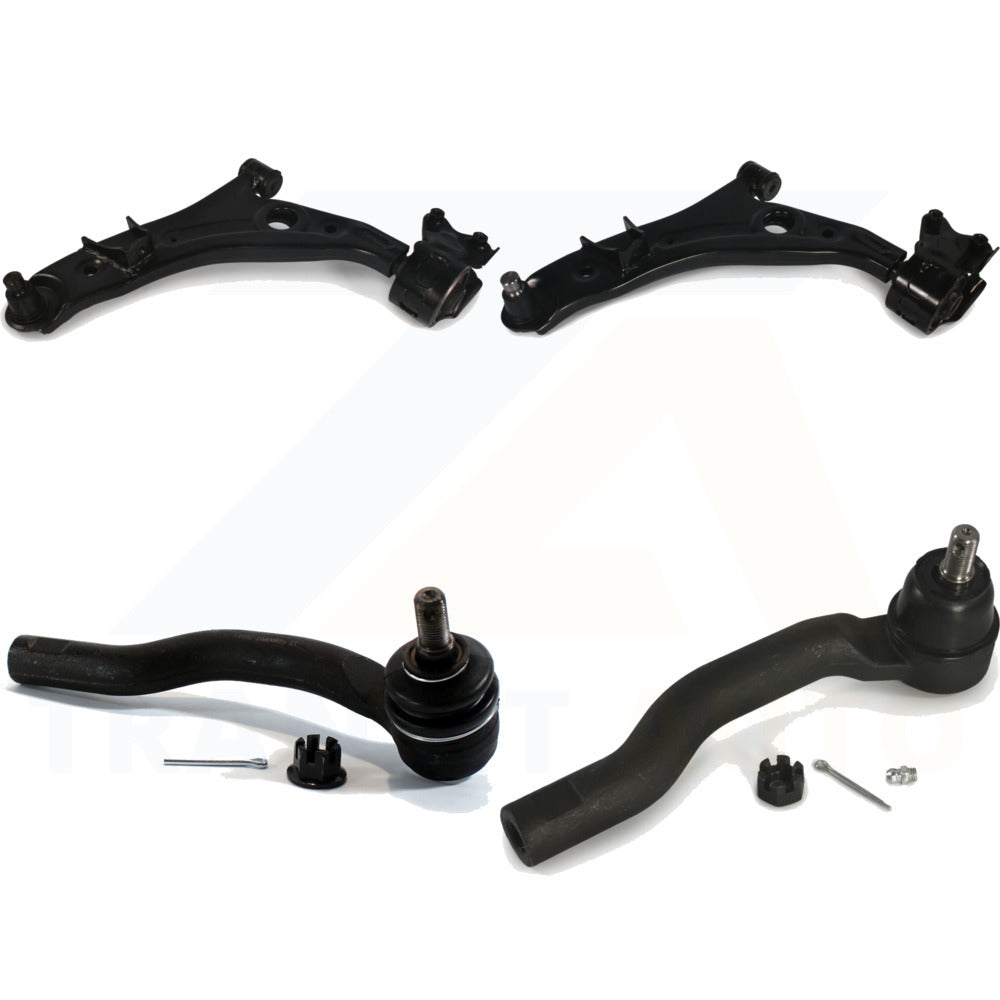 Front Suspension Control Arm And Tie Rod End Kit For 2007-2013 Mazda CX-9 K72-101007 by Top Quality