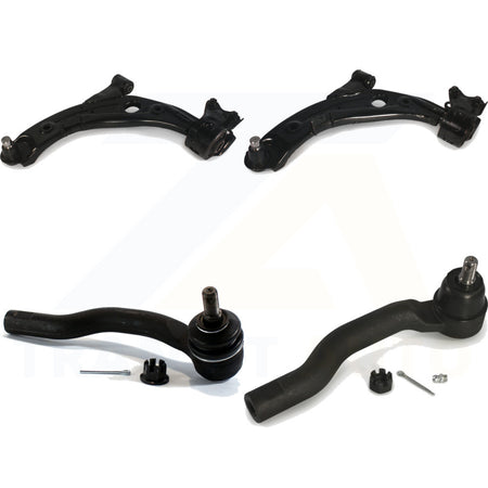 Front Suspension Control Arm And Tie Rod End Kit For 2007-2012 Mazda CX-7 K72-101011 by Top Quality