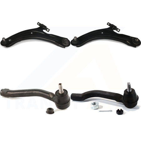 Front Suspension Control Arm And Tie Rod End Kit For Nissan Rogue Select K72-101014 by Top Quality