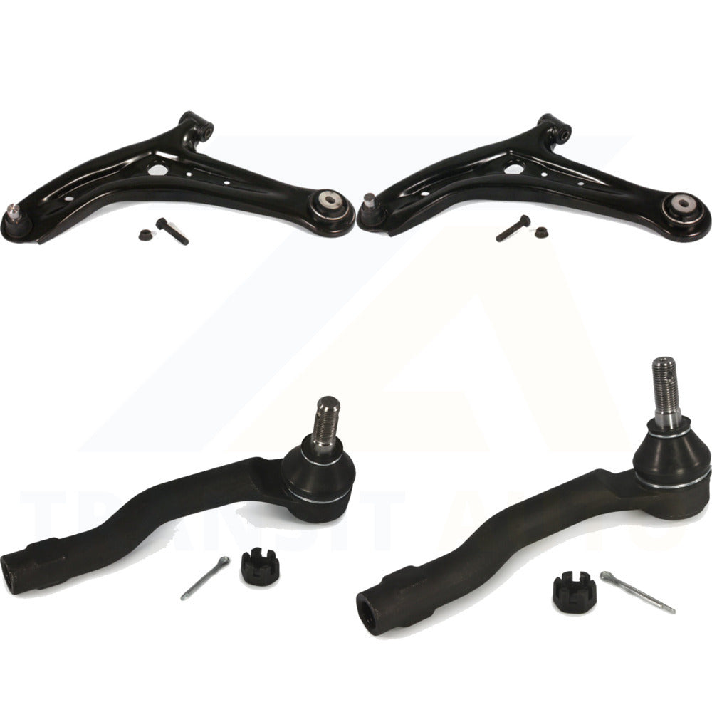 Front Suspension Control Arm And Tie Rod End Kit For 2011-2014 Mazda 2 K72-101015 by Top Quality