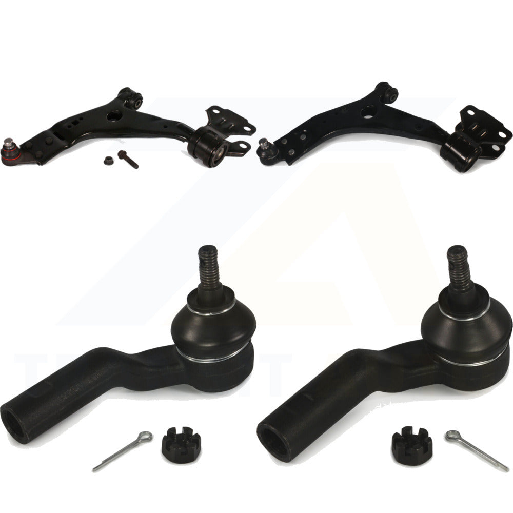 Front Suspension Control Arm And Tie Rod End Kit For 2013-2019 Ford Escape K72-101017 by Top Quality