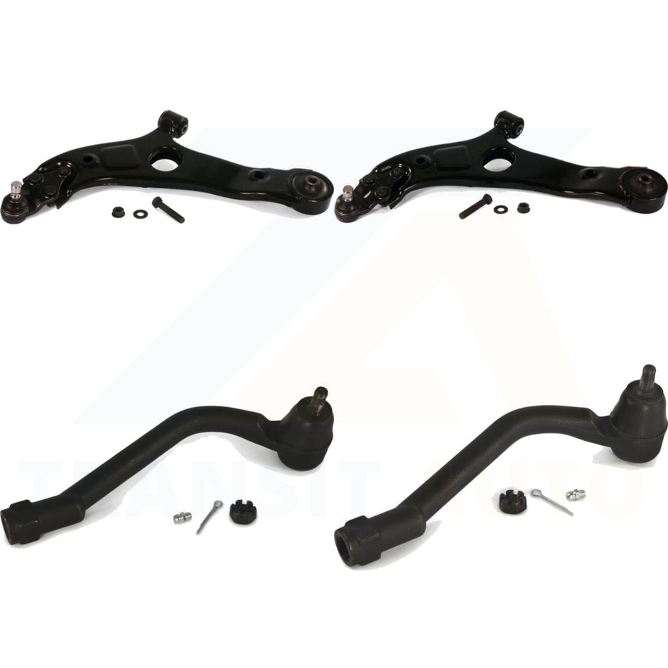 Front Suspension Control Arm And Tie Rod End Kit For Hyundai Sonata Kia Optima Cadenza K72-101021 by Top Quality