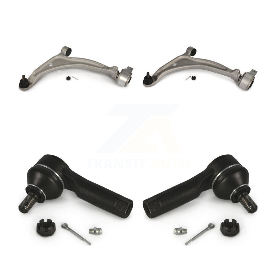 Front Suspension Control Arm And Tie Rod End Kit For 2005-2006 Nissan Altima K72-101032 by Top Quality