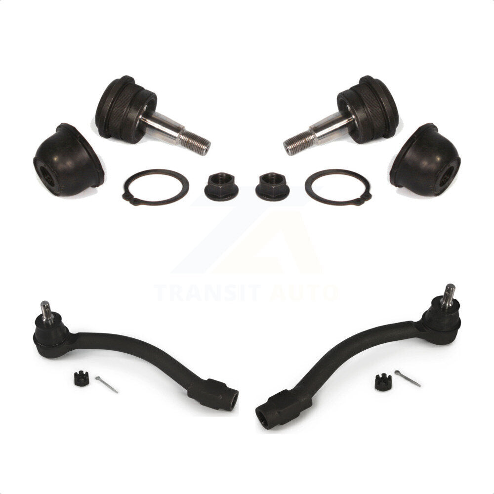 Front Suspension Ball Joint And Tie Rod End Kit For Hyundai Elantra Veloster GT Coupe K72-101068 by Top Quality