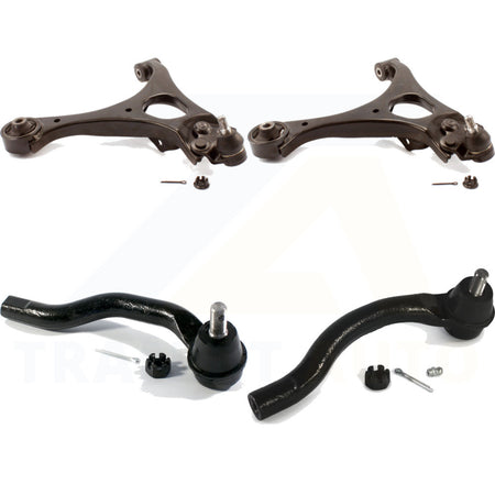 Front Suspension Control Arm And Tie Rod End Kit For 2006-2011 Honda Civic 1.3L 1.8L K72-101104 by Top Quality