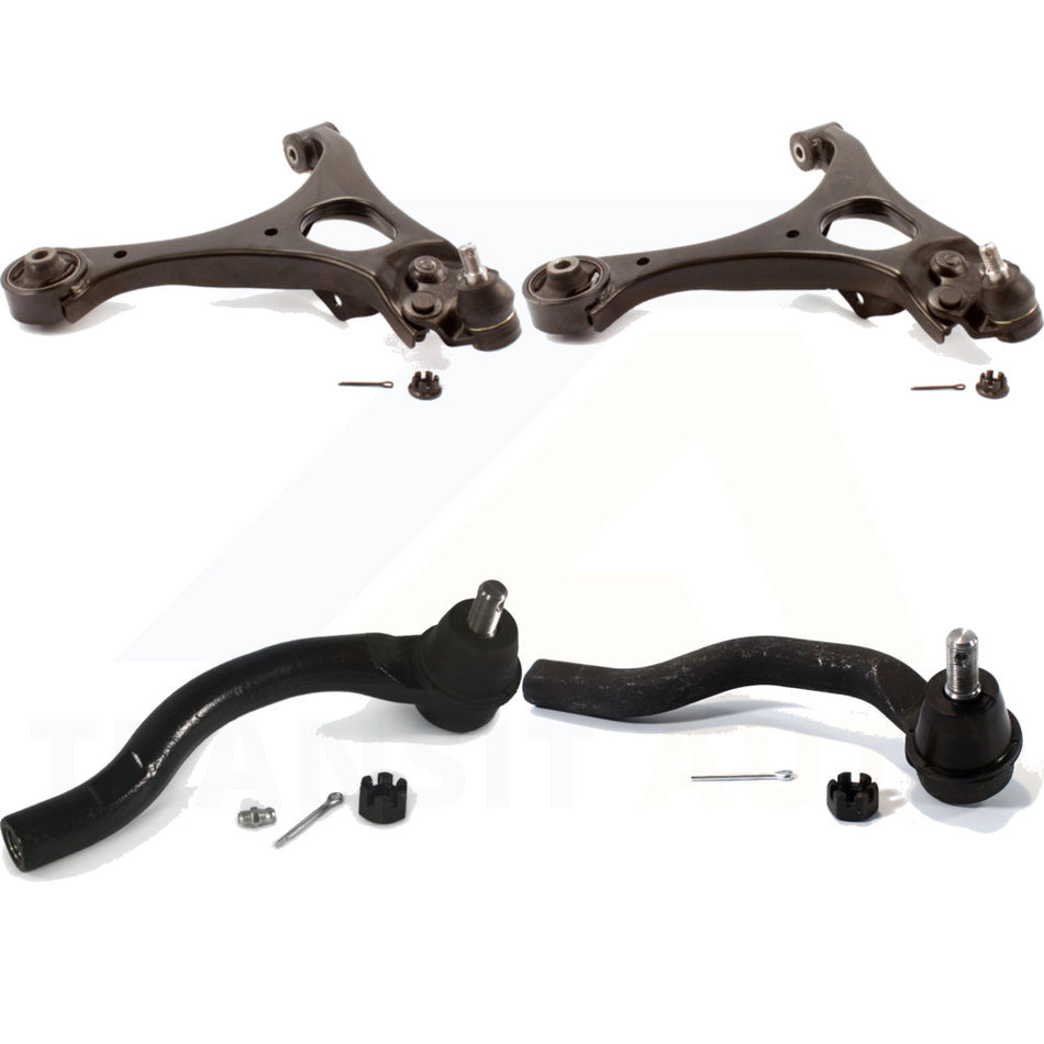 Front Suspension Control Arm And Tie Rod End Kit For 2006-2011 Honda Civic 1.3L 1.8L K72-101105 by Top Quality