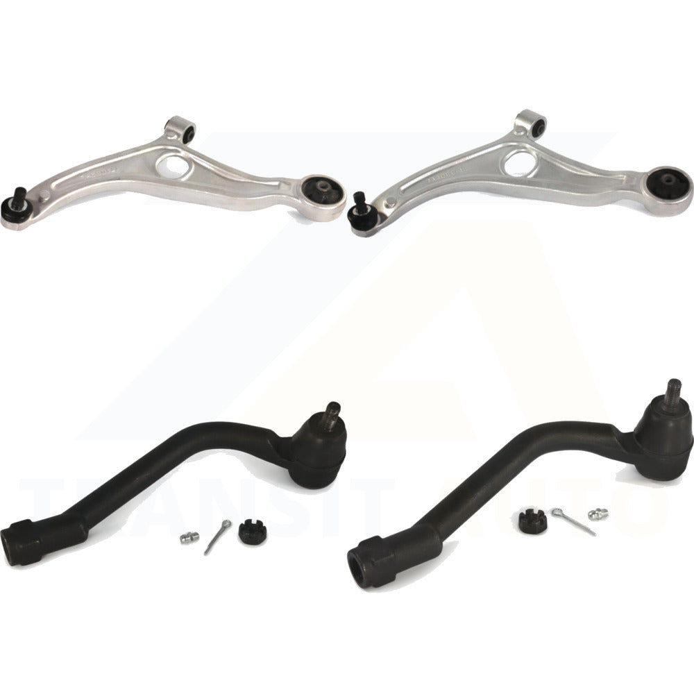 Front Suspension Control Arm And Tie Rod End Kit For Kia Optima Hyundai Azera K72-101107 by Top Quality