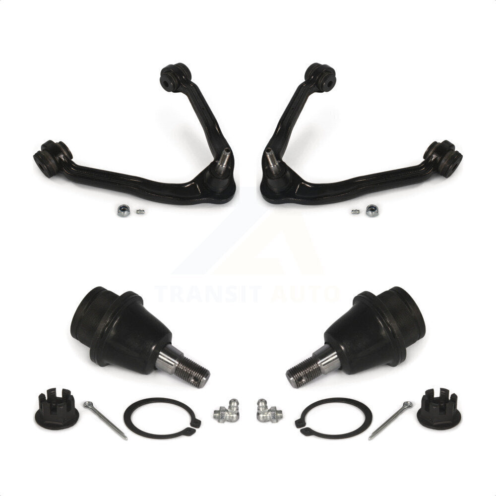 Front Suspension Control Arms And Lower Ball Joints Kit For Chevrolet Silverado 1500 GMC Tahoe Sierra Suburban Yukon Avalanche XL Cadillac Express Classic Escalade 2500 Savana ESV EXT K72-101151 by Top Quality