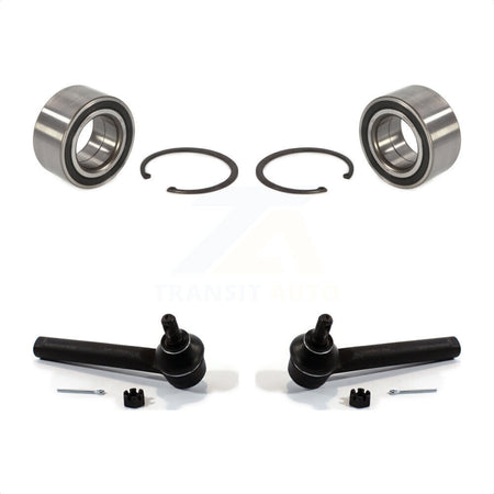 Front Wheel Bearing And Tie Rod End Kit For 2007-2011 Honda CR-V Vehicles Manufactured In USA K77-100033 by Transit Auto