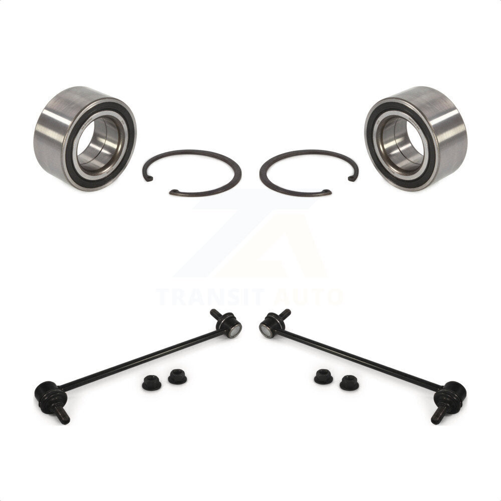 Front Wheel Bearing And Link Kit For Honda CR-V Acura RDX K77-100523 by Transit Auto
