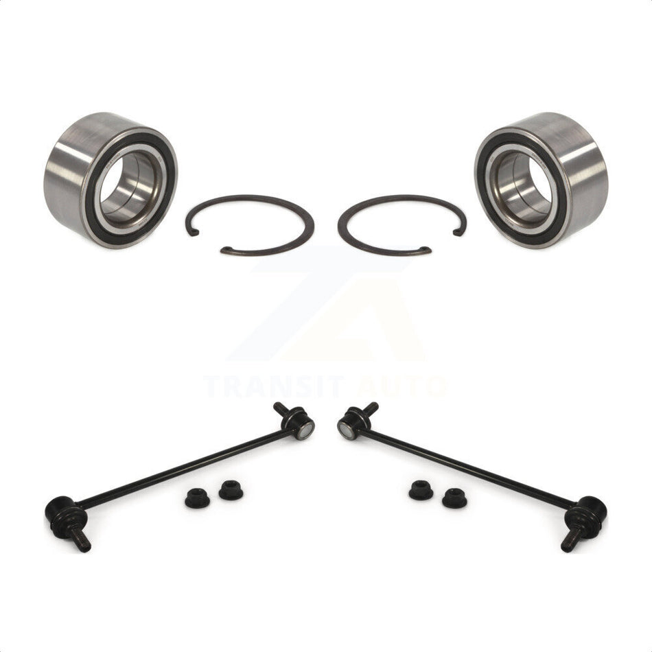 Front Wheel Bearing And Link Kit For Honda CR-V Acura RDX K77-100523 by Transit Auto