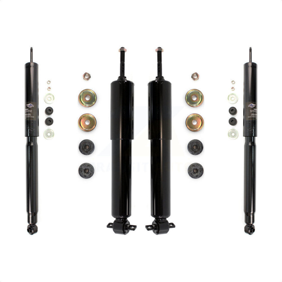 Front Rear Suspension Shock Absorber Kit For Ford F-150 Heritage Without 7700 Lb GVW K78-100187 by Top Quality