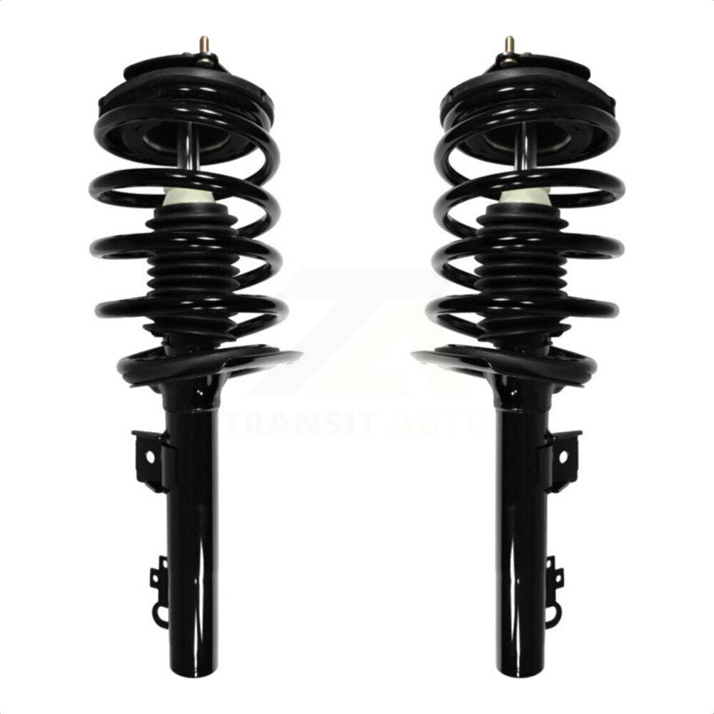 Front Complete Suspension Shocks Strut And Coil Spring Mount Assemblies Pair For Ford Taurus Mercury Sable Excludes SHO Models K78A-100001 by Transit Auto